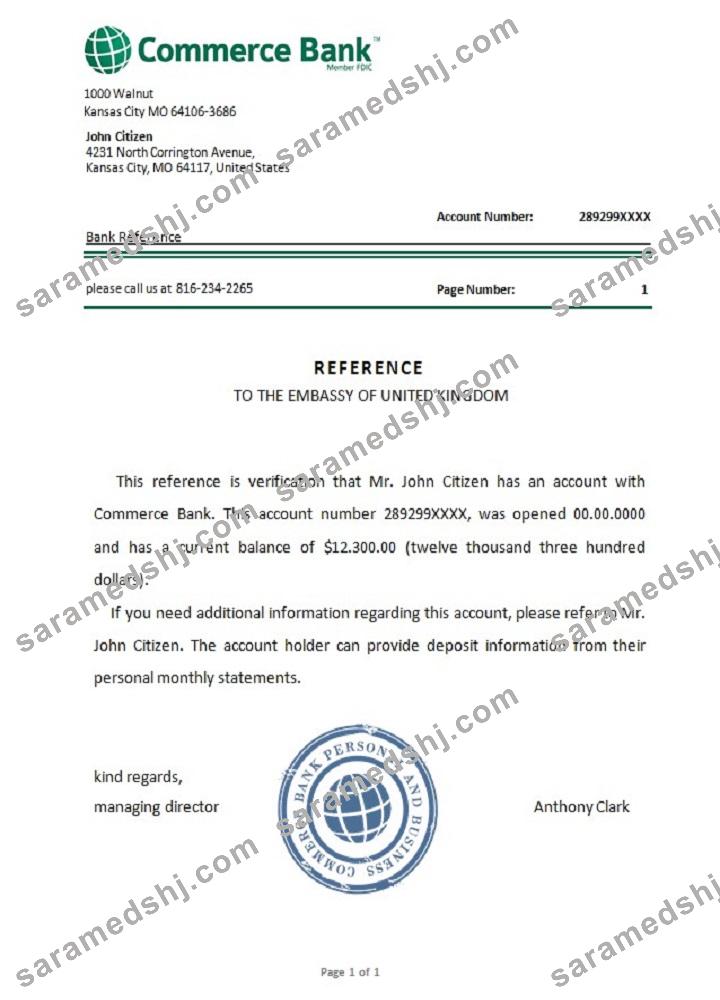 USA_Commerce bank_reference